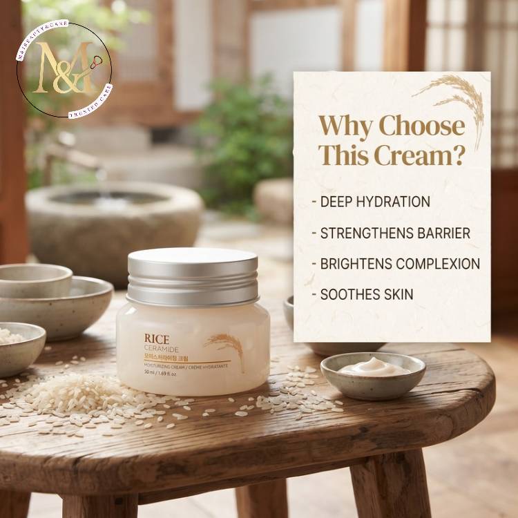 The Face Shop Rice & Ceramide Moisturizing Cream (50ml)
