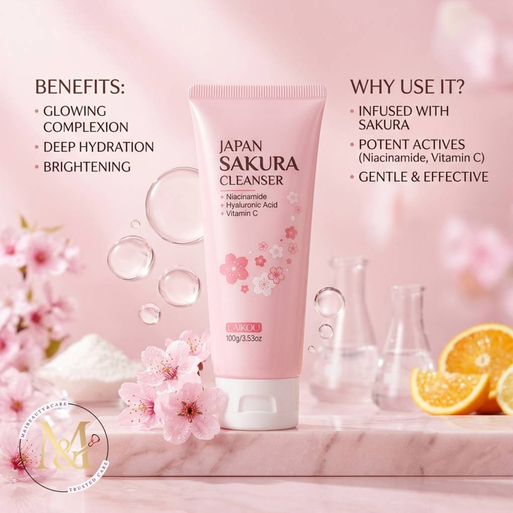 Laikou Japan Sakura Cleanser 100g