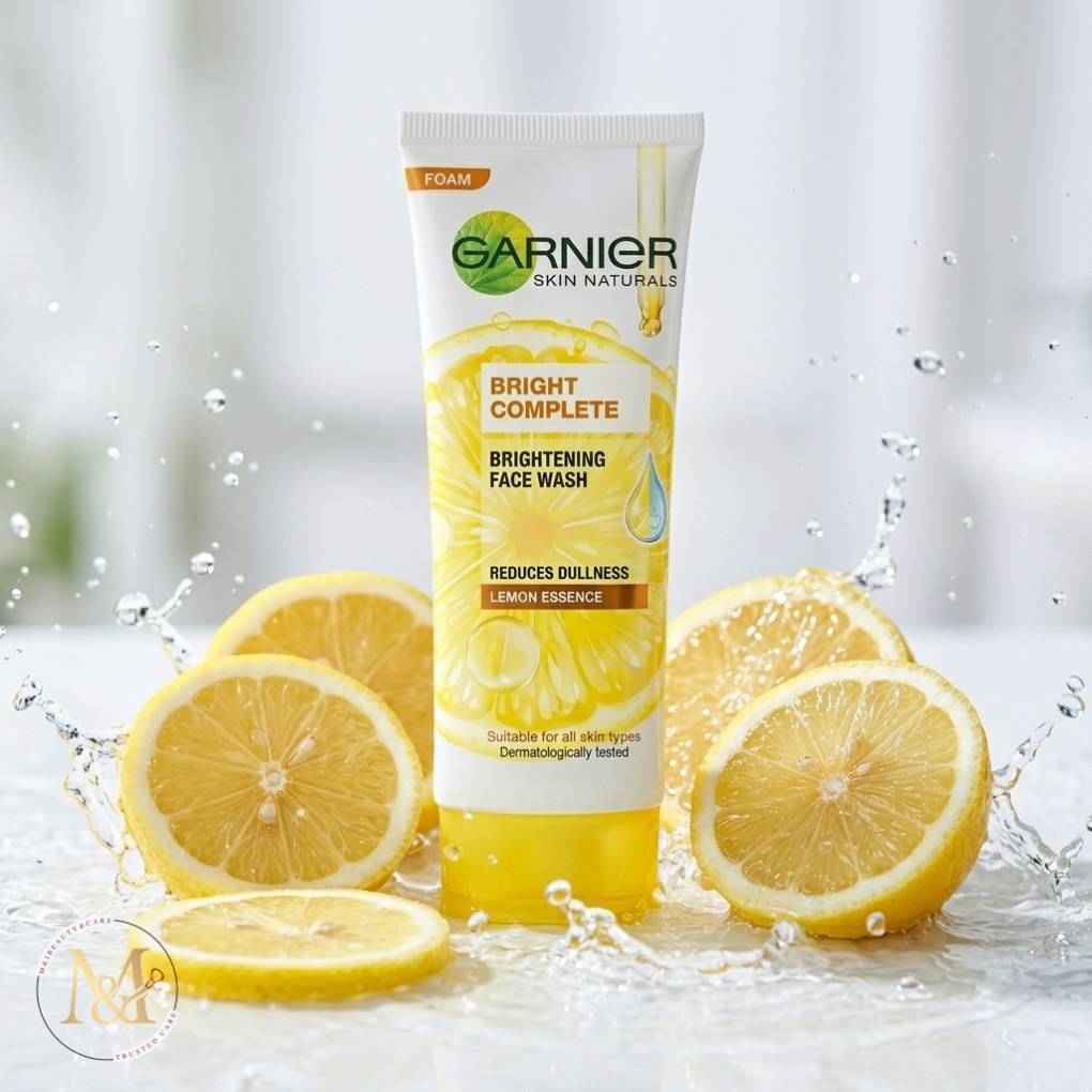 Garnier Bright Complete Vitamin C Face Wash 100gm