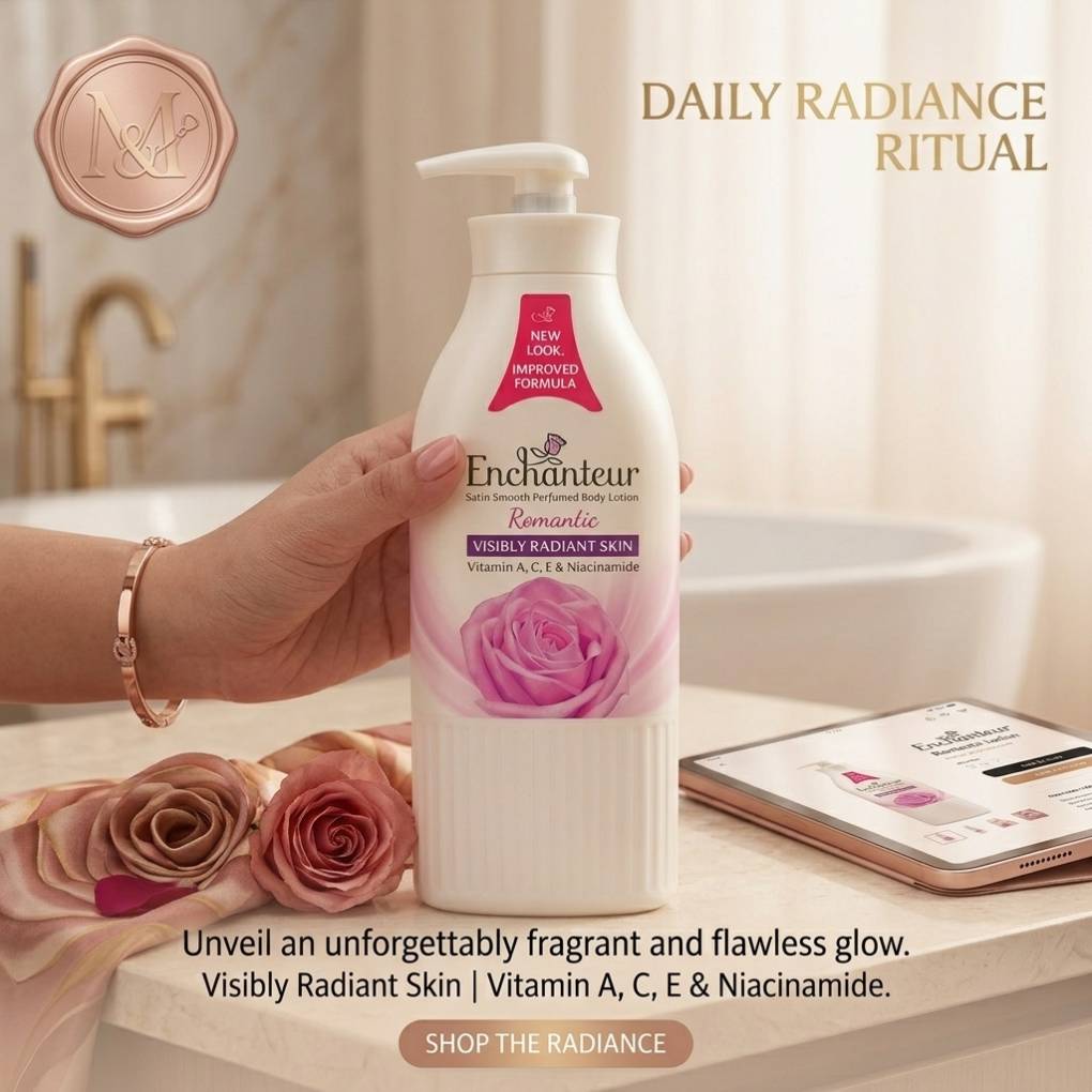 Enchanteur Romantic Perfumed Body Lotion 500ml