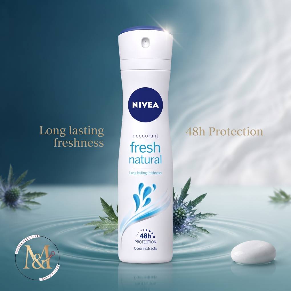 NIVEA Female Body Spray Fresh Natural 150ml